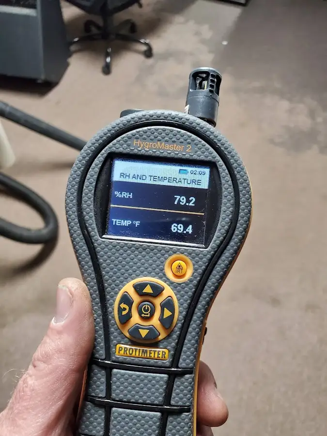 Moisture meter humidity assessment for Mold Remediation & Removal in West Valley City